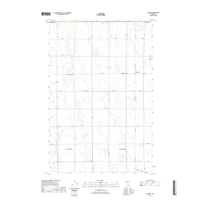 2019 Map of Flaming, 2019 Print