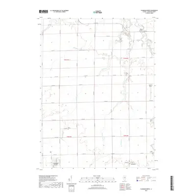 2018 Map of Flanagan North, 2018 Print