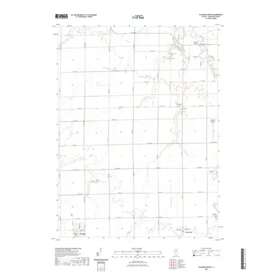 2021 Map of Flanagan North, 2021 Print