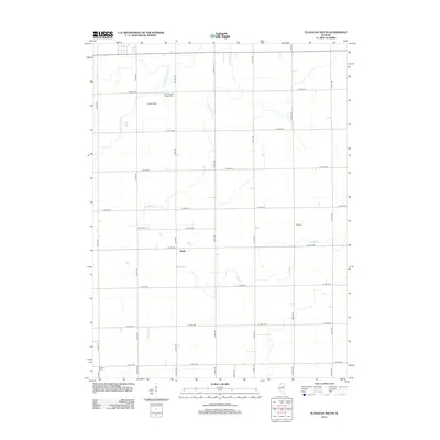 2012 Map of Flanagan South, 2012 Print
