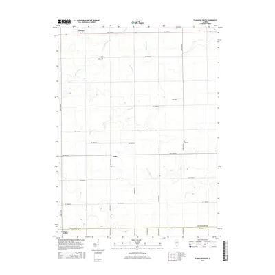 2015 Map of Flanagan South, 2015 Print