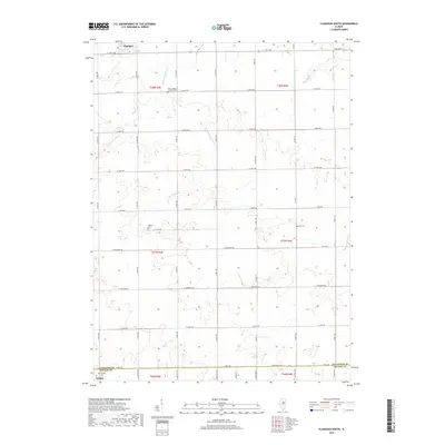 2018 Map of Flanagan South, 2018 Print