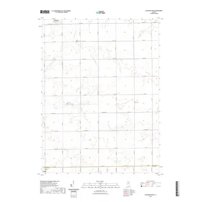 2021 Map of Flanagan South, 2021 Print