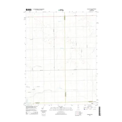 2015 Map of Flanagan SW, 2015 Print