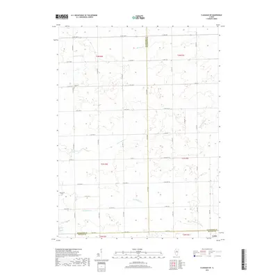2018 Map of Flanagan SW, 2018 Print