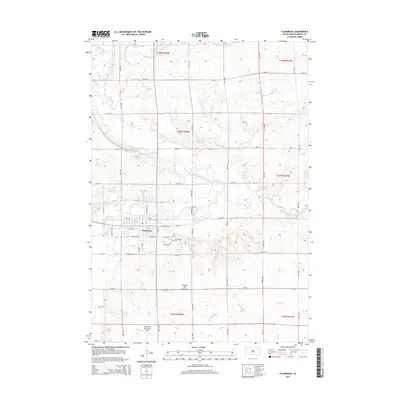 2015 Map of Flandreau, 2015 Print