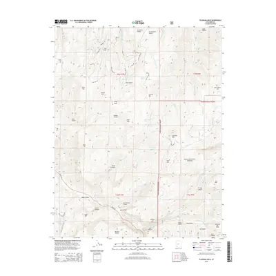 2014 Map of Flanigan Arch, 2014 Print