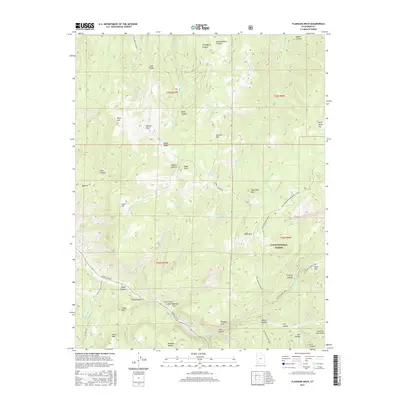 2017 Map of Flanigan Arch, 2017 Print