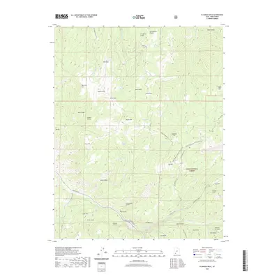 2020 Map of Flanigan Arch, 2020 Print