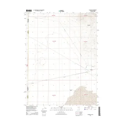 2014 Map of Flanigan, 2014 Print