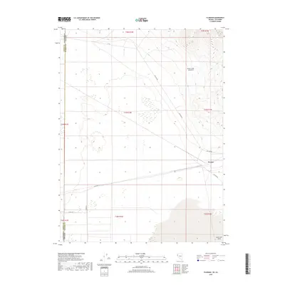 2018 Map of Flanigan, 2018 Print