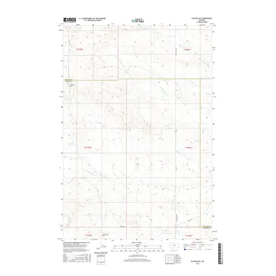 2017 Map of Flasted Hill, 2017 Print