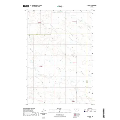 2020 Map of Flasted Hill, 2020 Print