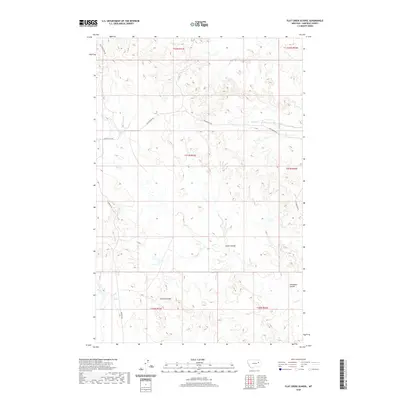 2020 Map of Flat Creek School, 2020 Print