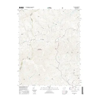 2016 Map of Flat Gap, 2016 Print