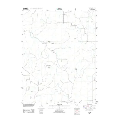 2012 Map of Flat, 2012 Print