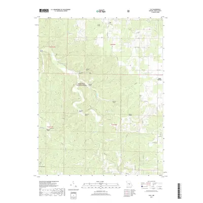 2017 Map of Flat, 2017 Print