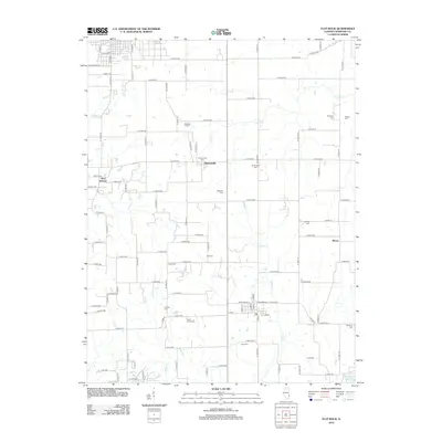 2012 Map of Flat Rock, 2012 Print