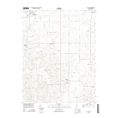 2015 Map of Flat Rock, 2015 Print