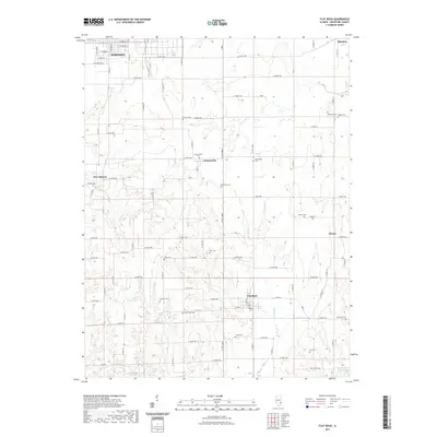 2021 Map of Flat Rock, 2021 Print