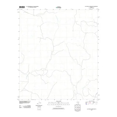 2010 Map of Flat Rock Creek NW, 2010 Print