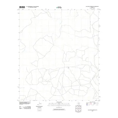 2010 Map of Flat Rock Creek SW, 2010 Print