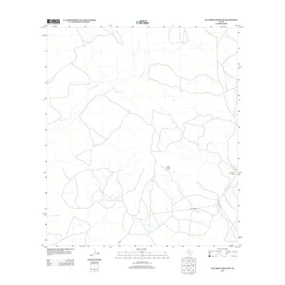 2013 Map of Flat Rock Creek SW, 2013 Print