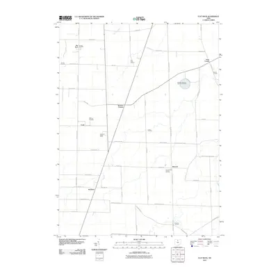 2010 Map of Flat Rock, 2010 Print
