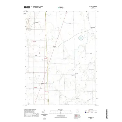 2019 Map of Flat Rock, 2019 Print