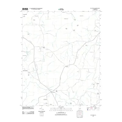 2011 Map of Flat Rock, 2011 Print