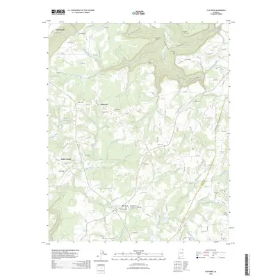 2026 Map of Flat Rock, 2026 Print