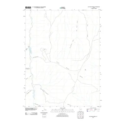 2011 Map of Flat Rock Mesa, 2011 Print