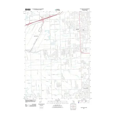 2011 Map of Flat Rock NE, 2011 Print