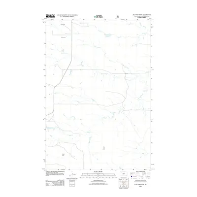 2012 Map of Flat Top Butte, 2012 Print