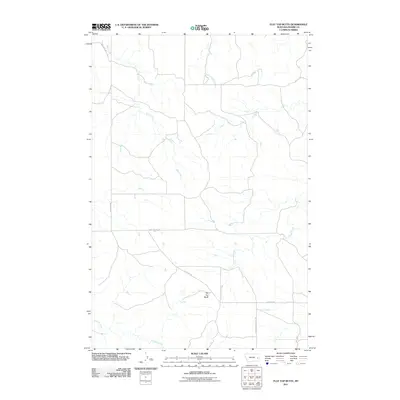 2011 Map of Flat Top Butte, 2011 Print
