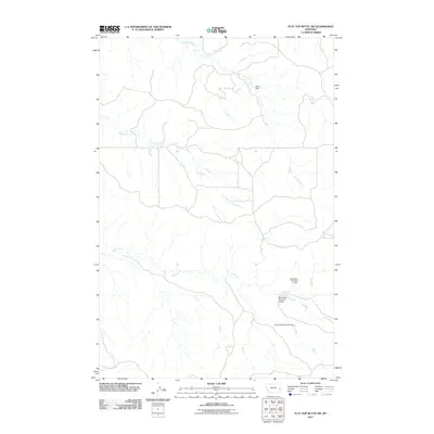 2011 Map of Flat Top Butte SW, 2011 Print