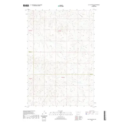 2020 Map of Flat Top Butte SW, 2020 Print