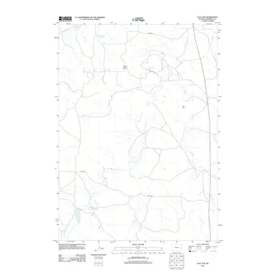 2012 Map of Flat Top, 2012 Print