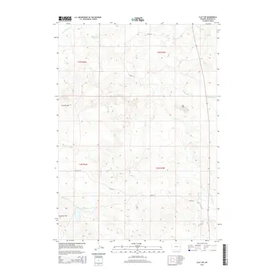 2015 Map of Flat Top, 2015 Print