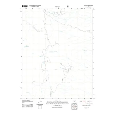 2011 Map of Flat Top, 2011 Print