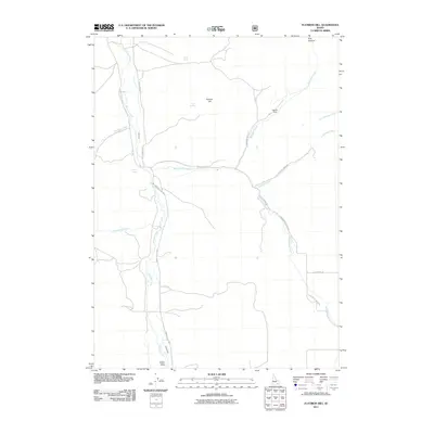 2011 Map of Flatiron Hill, 2011 Print