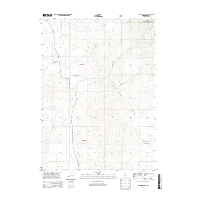 2013 Map of Flatiron Hill, 2013 Print