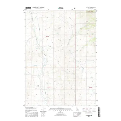 2017 Map of Flatiron Hill, 2017 Print