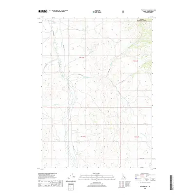 2020 Map of Flatiron Hill, 2020 Print