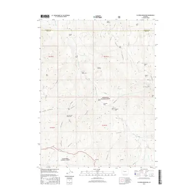 2016 Map of Flatiron Mountain, 2016 Print