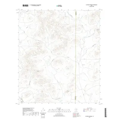2019 Map of Flatrock Crossing, 2019 Print