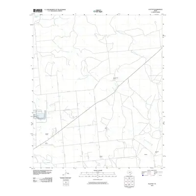 2010 Map of Flattop, 2010 Print