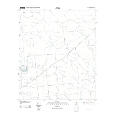 2012 Map of Flattop, 2012 Print