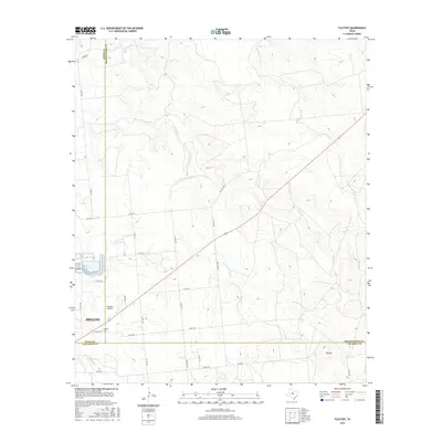 2016 Map of Flattop, 2016 Print