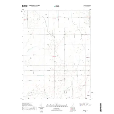 2018 Map of Flatville, 2018 Print